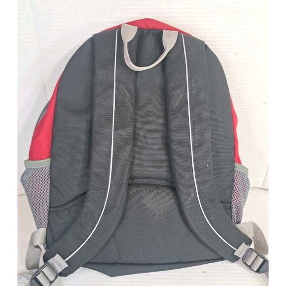 L.L. Bean Red Great White Shark Graphic Backpack 16" Kids School Book Bag Travel - Picture 2 of 8